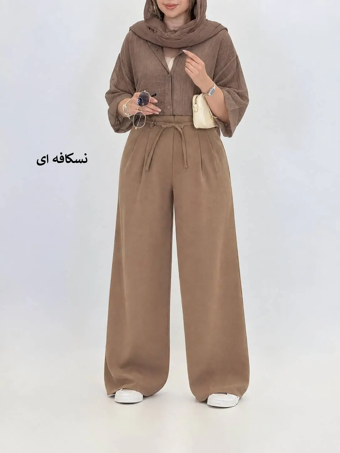 6951-شلوار فول بگ هرمس